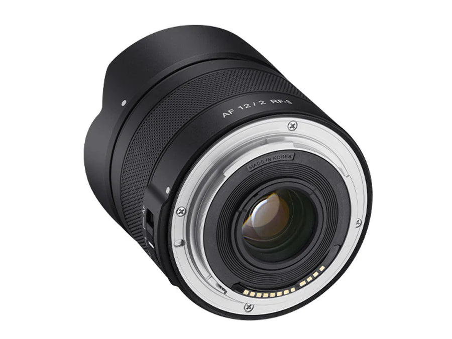 Samyang AF 12mm F2.0 RF-S - Garanzia Fowa 5 anni - Cine sud è da 47 anni sul mercato! SYA3RF