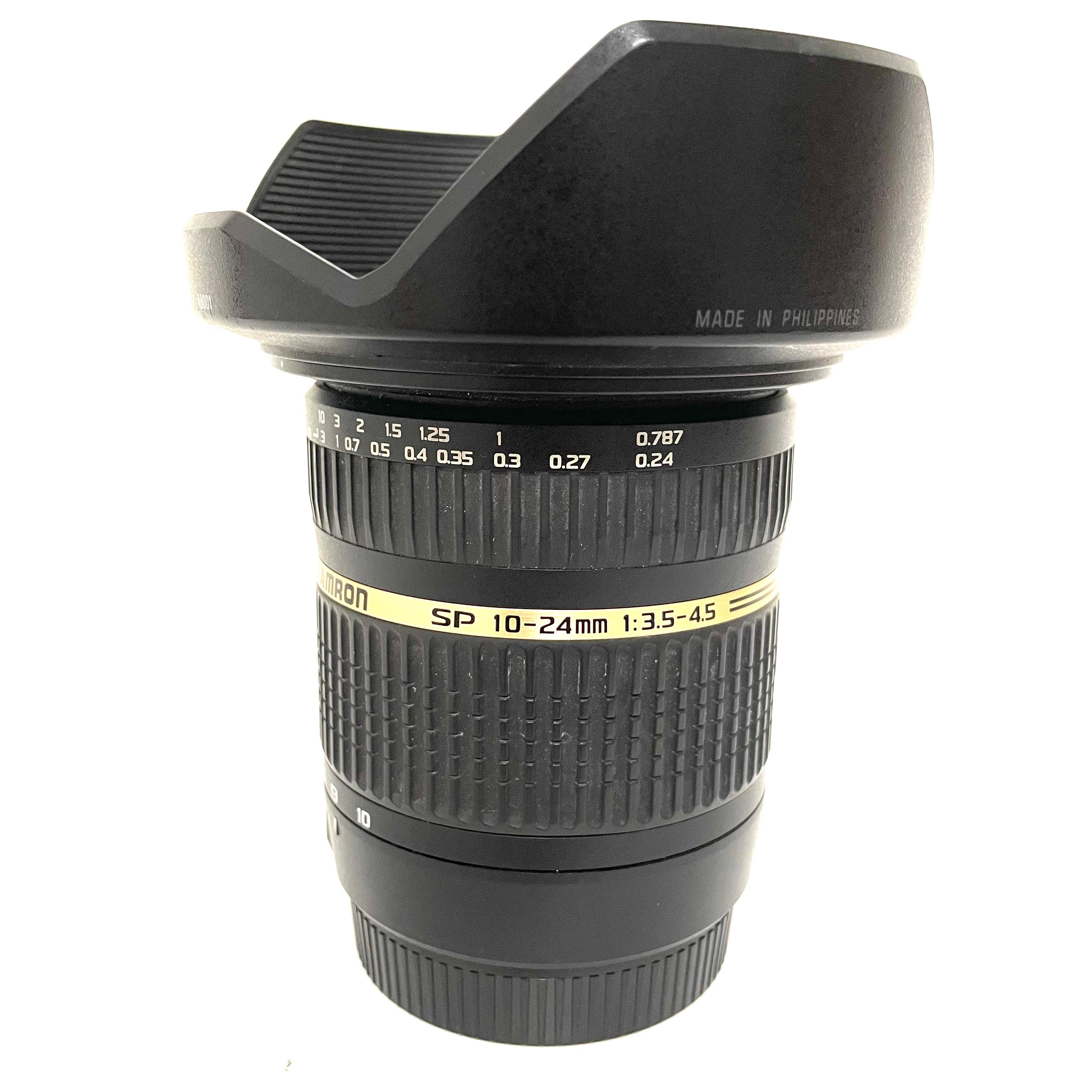 Tamron SP 10-24mm F/3.5-4.5 Di II LD usato