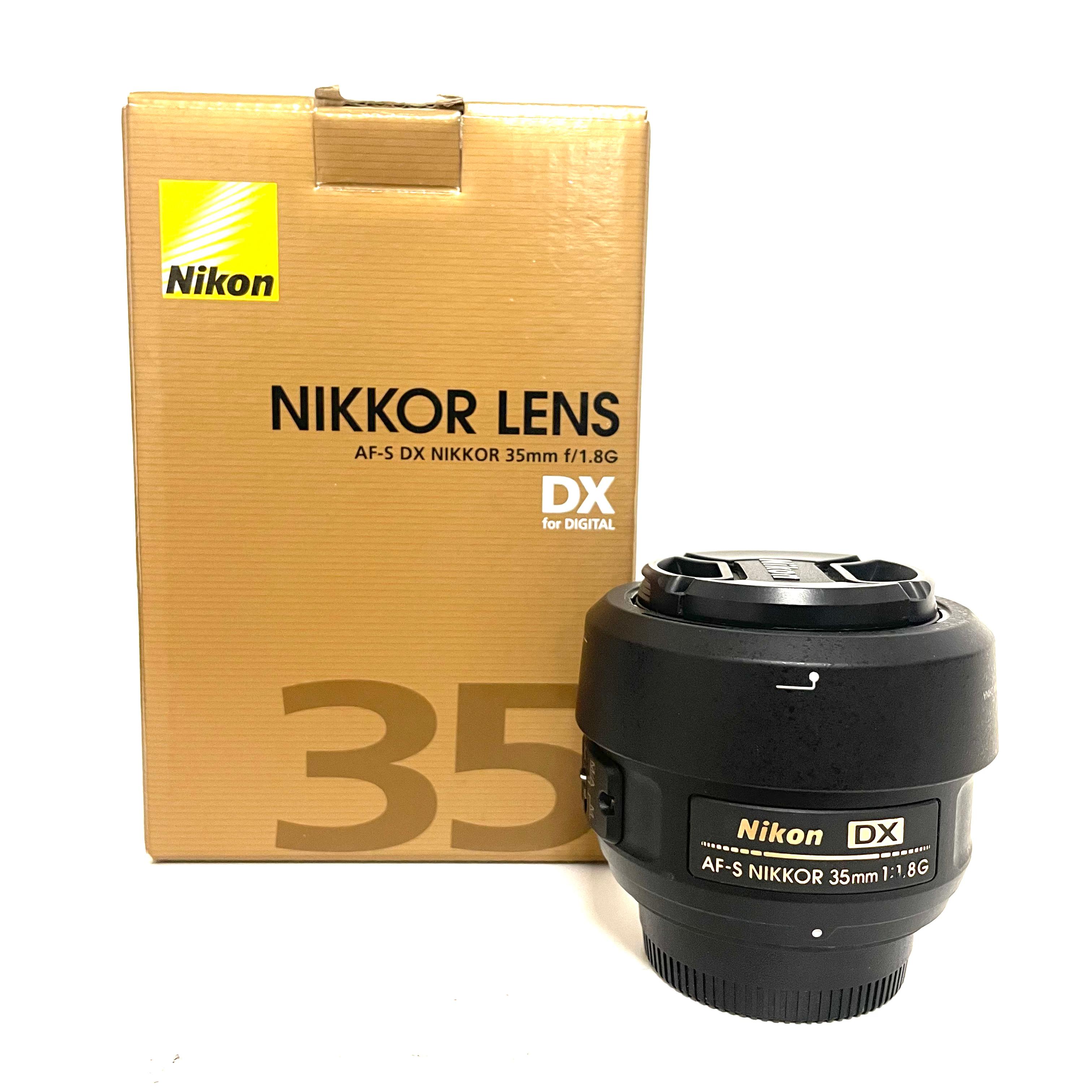 Nikon af-s 35mm 1:1.8G usato