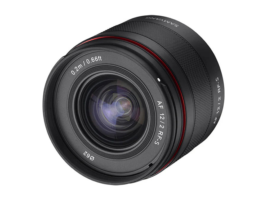 Samyang AF 12mm F2.0 RF-S - Garanzia Fowa 5 anni - Cine sud è da 47 anni sul mercato! SYA3RF