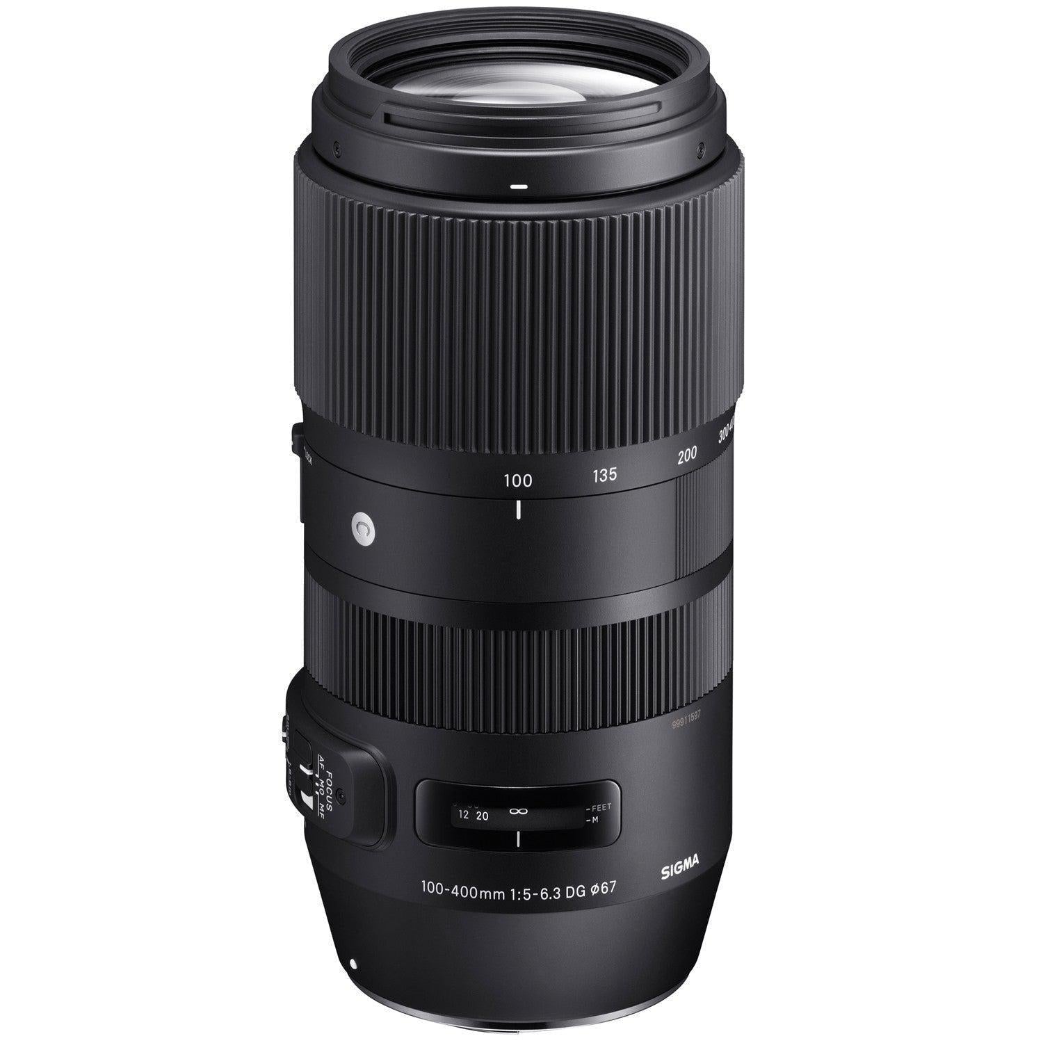 SIGMA 100-400mm F5-6.3 DG OS HSM (c) - Canon EF - Cine Sud è sul mercato da 48 anni -Garanzia M-trading 3 anni